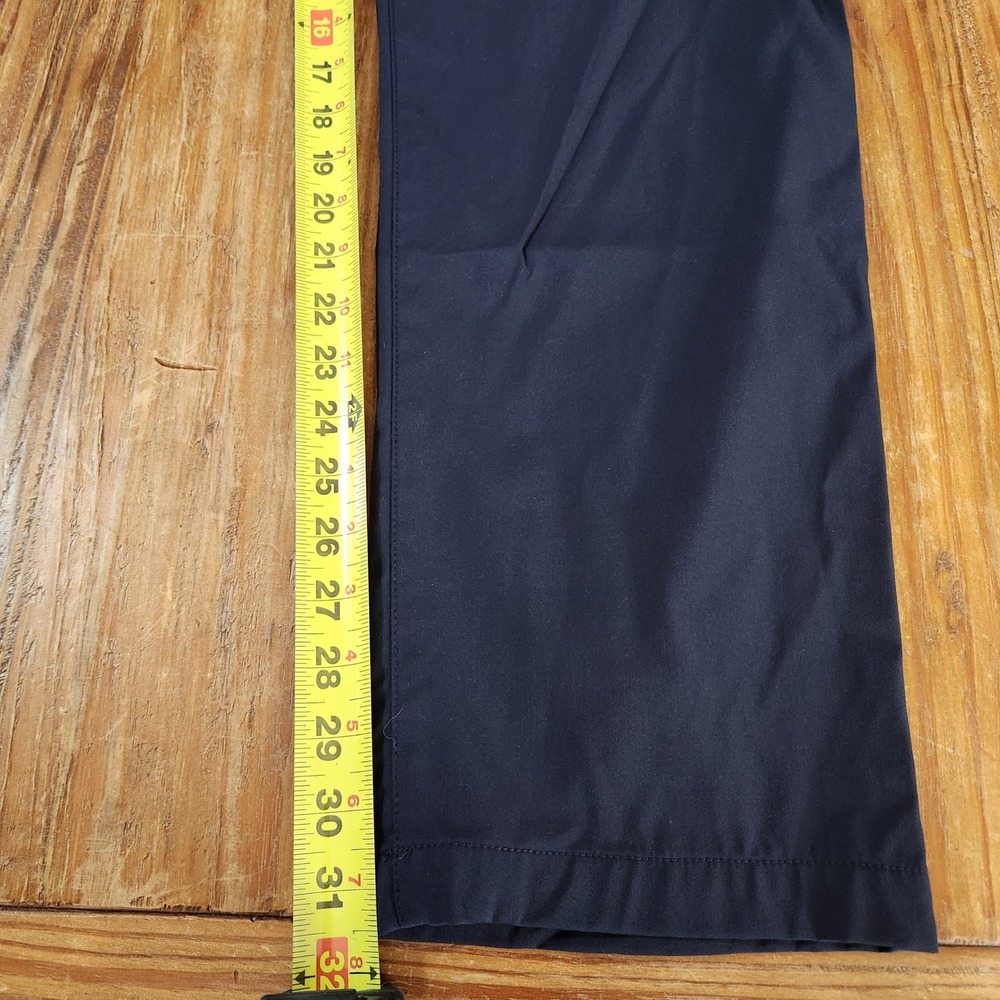 Lot of 2 Theory Zane SW‎ Neoteric Khaki Blue Chino Pants 40x32 Preppy Flat Front - Picture 11 of 16